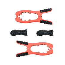 Ancre de bateau, kayak, canoë, équipement, accessoires, brosse, pince, ancre avec dents pour pêche, bateau, camping - Lot de 2