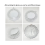 2 Pack 10 Inch Sublimation Wind Spinner Blanks,3D Aluminum Wind Spinners Kinetic Sculpture for Yard Garden Lawn Patio 3