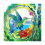 Bird Wind Spinners,12 Inch 3D Metal Kinetic Wind Spinner Balcony Garden Decor Outside Gardening Decorations 6