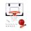 Mini Basketball Hoop,Interior Mini Basketball Set Hanging on the Door,With a Ball and Pump,Sports Set 2