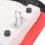 Electric Scooter Modified Cushion Double Riding Seat for Electric Bikes Tricycle Scooter Accessories,Red 6