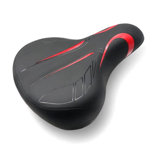 Comfortable Bike Seat Cushion,Bicycle Seat for Men & Women Comfort Wide, Padded Bike Saddle Memory Foam,Bike Seat