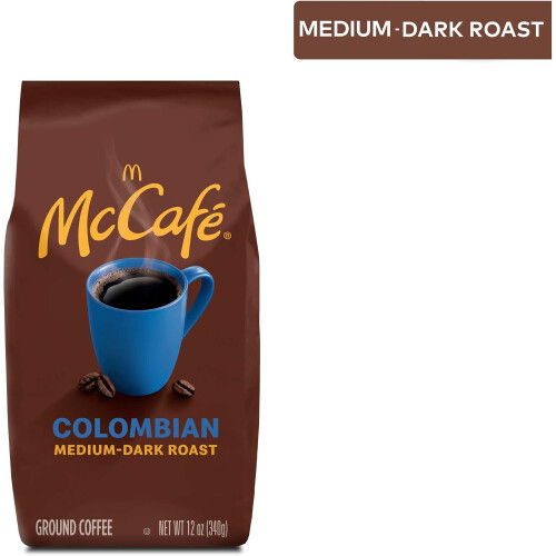 McCafe Colombian Medium Dark Roast Ground Coffee - 12oz 1