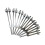 Chakra Tuning Fork Set for Healing, 8 Pieces Silver Chakra Tuning Fork for Meditation 7