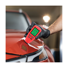 HW300MINI Digital Thickness Gauge Tester Auto Car Paint Measuring Instrument Paint Layer Measuring Device Tool Red