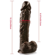 (coffee) Realistic Big Dildo Anal Masturbator Soft Sex Toys For Couples Huge Jelly Suction Cup Penis Simulation For Women Gay