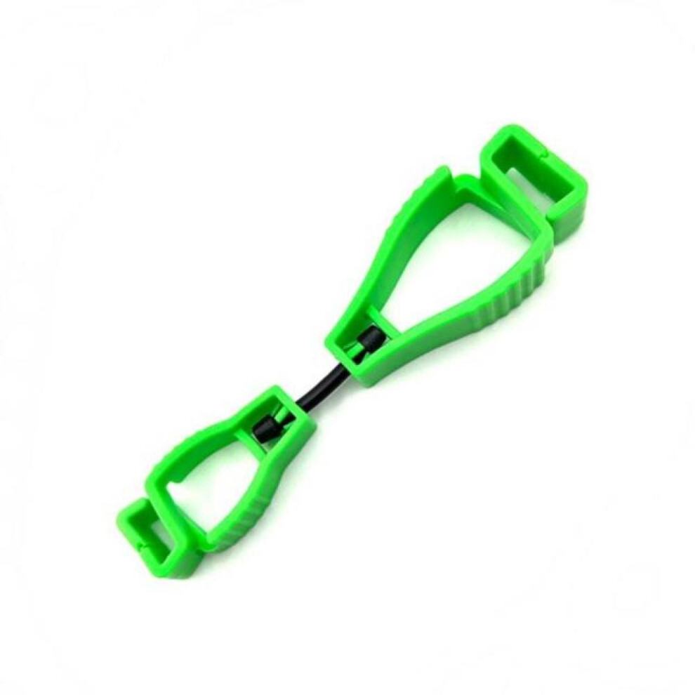 (green) 1pcs Multifunctional Glove Clip Holder Hanger Guard Labor Work Clamp Grabber Catcher Safety Work Tools Glove Grabber Clip