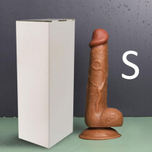 (S) Realistic Huge Dildo with Suction Cup and Soft Skin