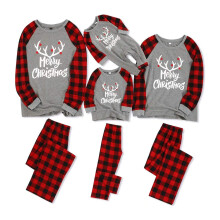 (11-12 Years, Kids) Christmas Baby Kid Adult Family Matching Pyjamas Sets Plaid Sleepwear