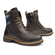 (41 EU / 7 UK) Forma Legacy Brown Leather Motorcycle Boots Drytex