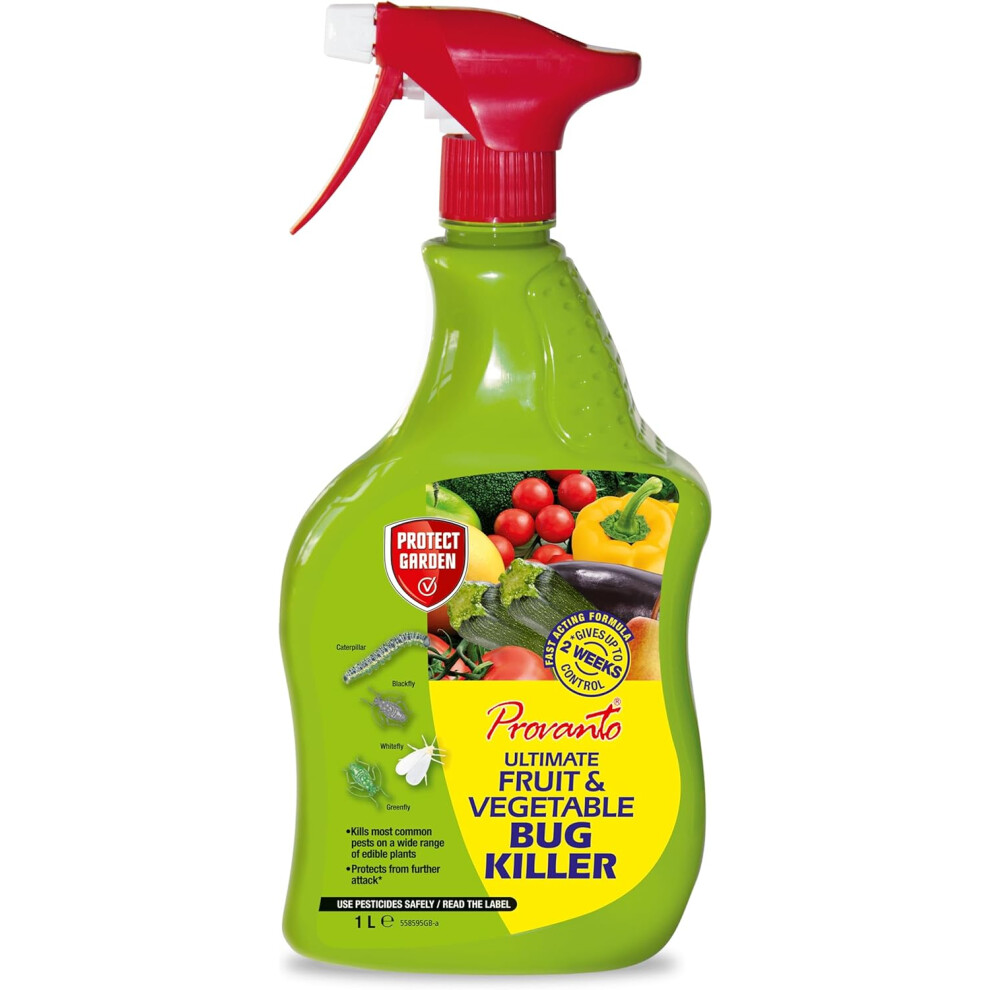 Bayer Garden Provanto Ultimate Fruit & Veg Bug Killer Rtu Gun 1L