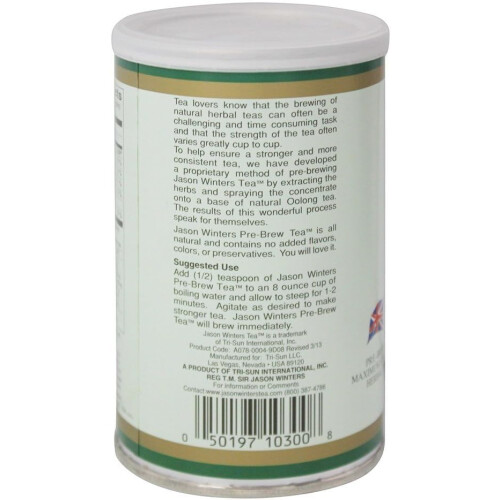 Jason Winters Tea - Pre-Brewed Maximum Strength Herbal Tea - 4oz 1