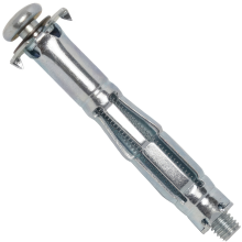 (10, M4 x 39mm) Hollow Wall Anchor Fixings Cavity Anchors Molly