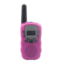 (Pink) Kids Walkie Talkie Outdoor Interphone