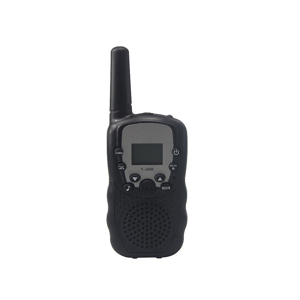 (Black) Kids Walkie Talkie Outdoor Interphone