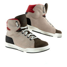 (47 EU / 12 UK) Forma Swift Dry Taupe Mud Leather Motorcycle Boots