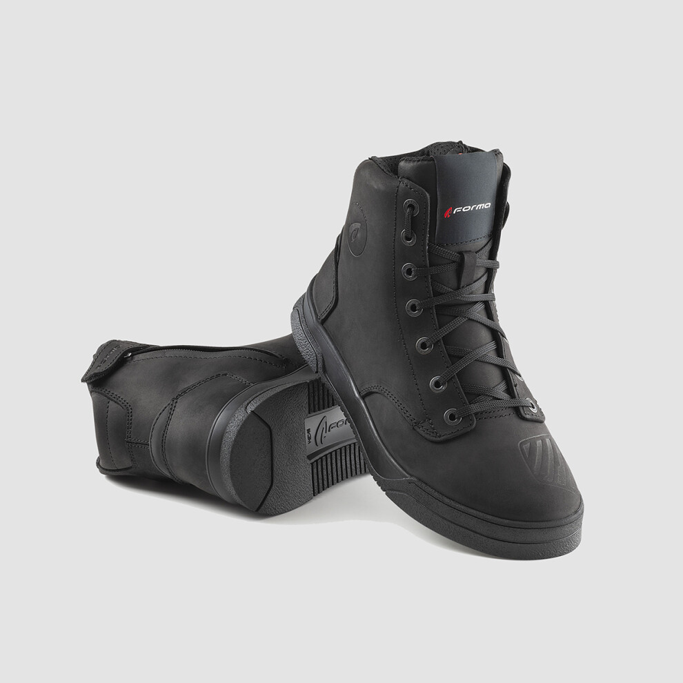(43 Uk / 9 Uk) Forma City Dry Motorcycle Boots Drytex Black 8052998038413