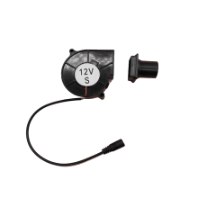 7530 PWM Air Blower 12V 0.2A AC Powered Fan for BBQ Camping Picnic Fire Tools