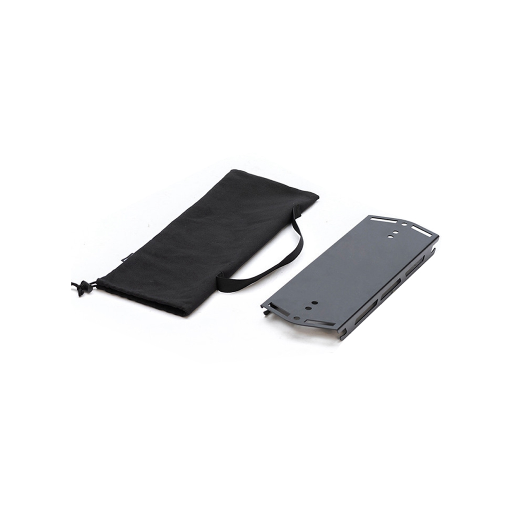 Support de pique-nique pour camping en plein air, table de rangement pliable en alliage d'aluminium, support de table multifonctionnel pour bureau