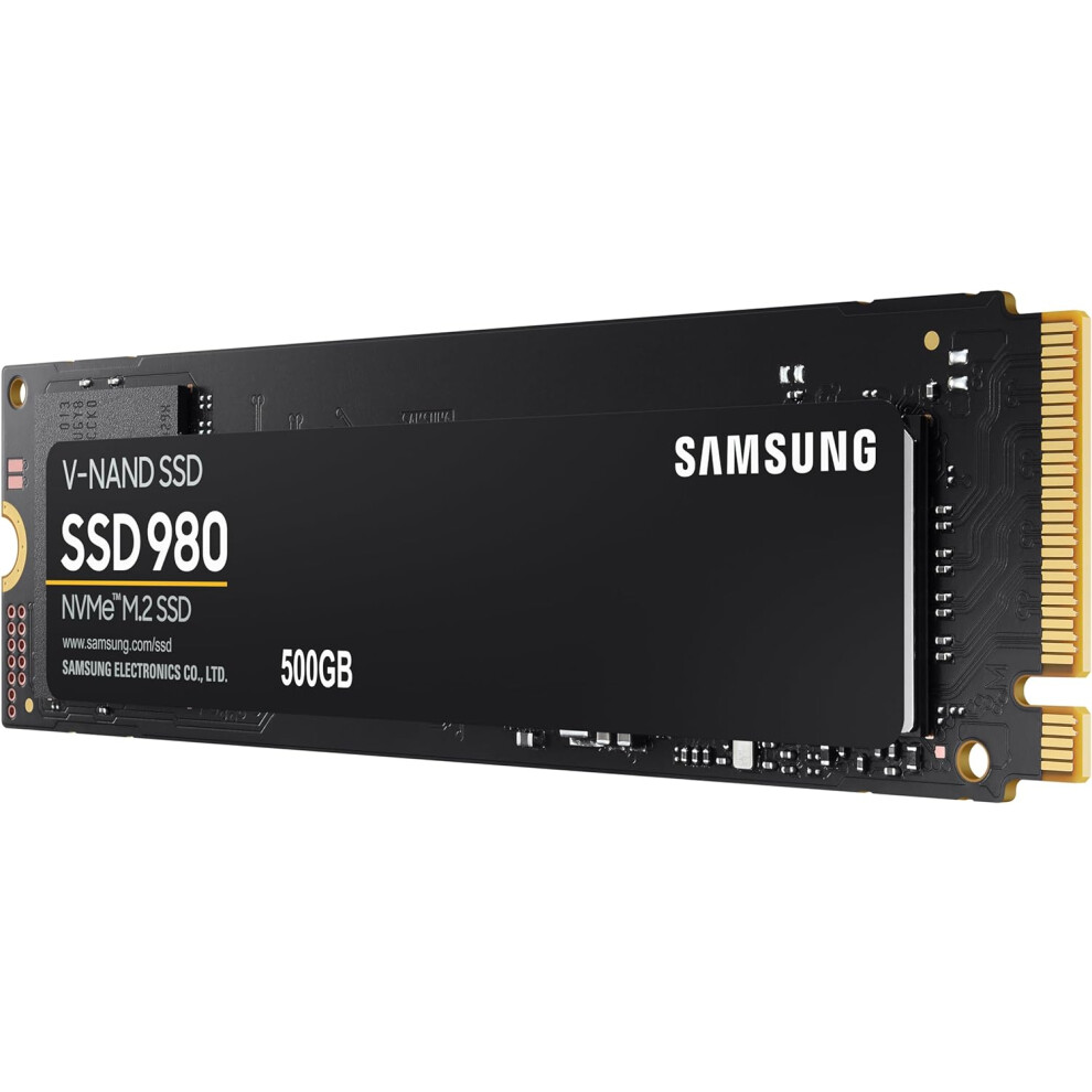 Samsung 980 500 GB PCIe 3.0 (up to 3500mbs) NVMe M.2 Internal Solid State Drive (SSD) (MZ-V8V500BW)