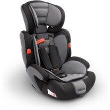 Kidoola Adjustable Standard Car Seat for Toddlers & Children, Black and Grey