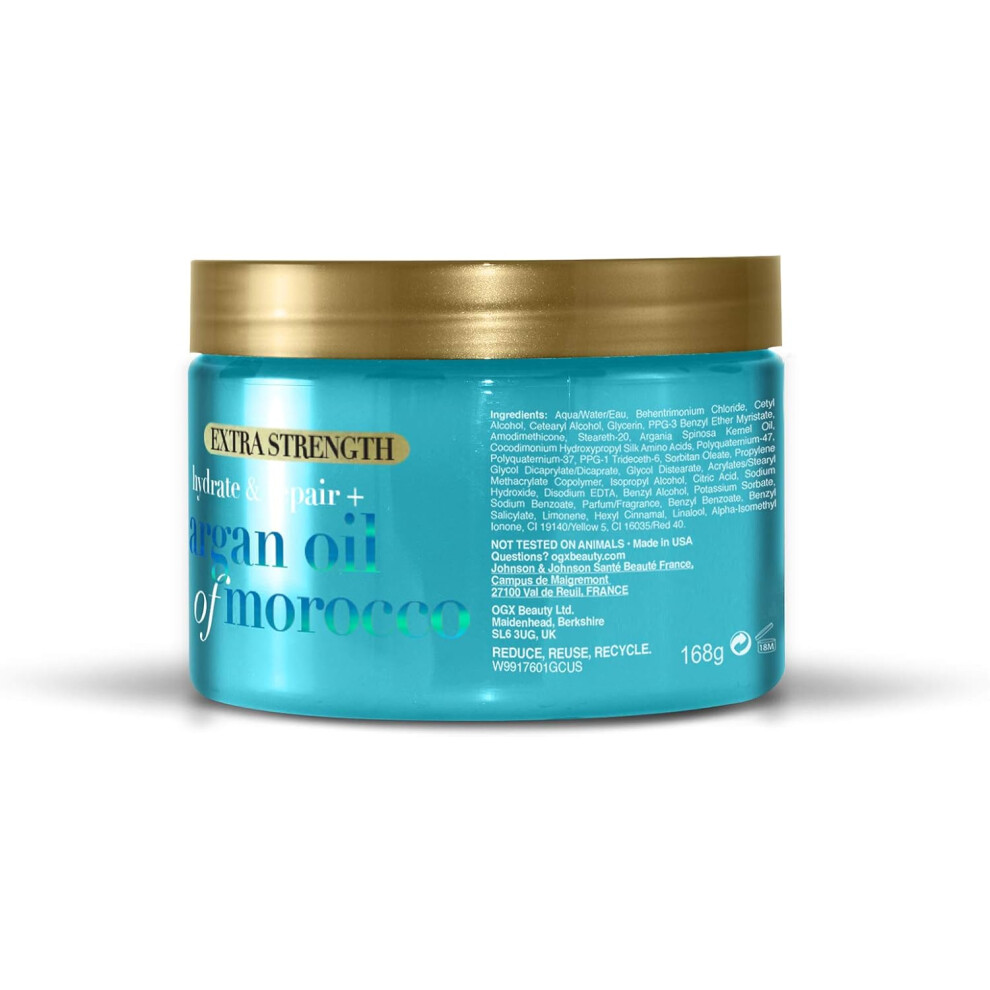 OGX Argan Oil of Morocco Hair Mask for Damaged Hair, 168g