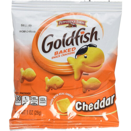 Pepperidge Farm Cheddar Goldfish Baked Snack Crackers - 1oz