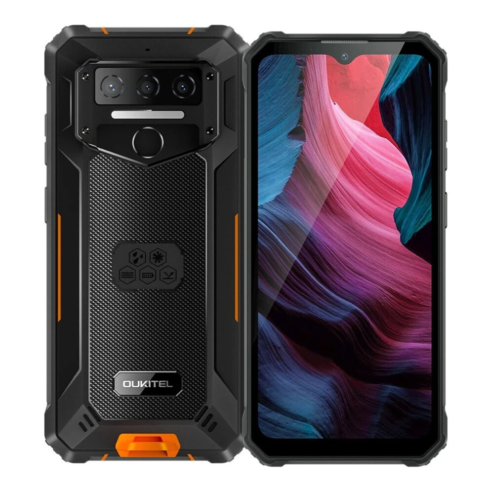 (orange) Oukitel WP23 Pro Rugged 4G Smartphones 8GB+128GB