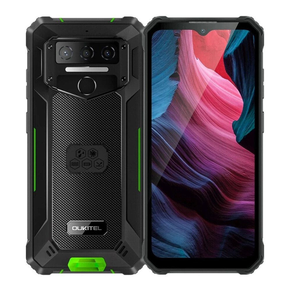 (green) Oukitel WP23 Pro Rugged 4G Smartphones 8GB+128GB