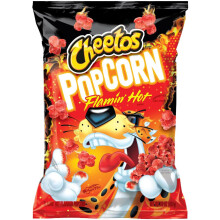 Cheetos Popcorn Flamin Hot - 6.5 oz: Crispy, Fiery Popcorn Snack