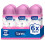 Sanex 6-Pack Sanex Dermo Invisible 50ml Roll On Antiperspirant Deodorant 1