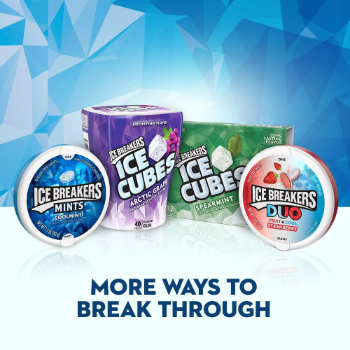 Ice Breakers Duo Watermelon Sugar Free Mints - 1.3oz 2