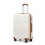 KONO 4Pcs Cream Travel Set 12+20 Inch ABS Hard Shell Suitcase and Travel Bags 9