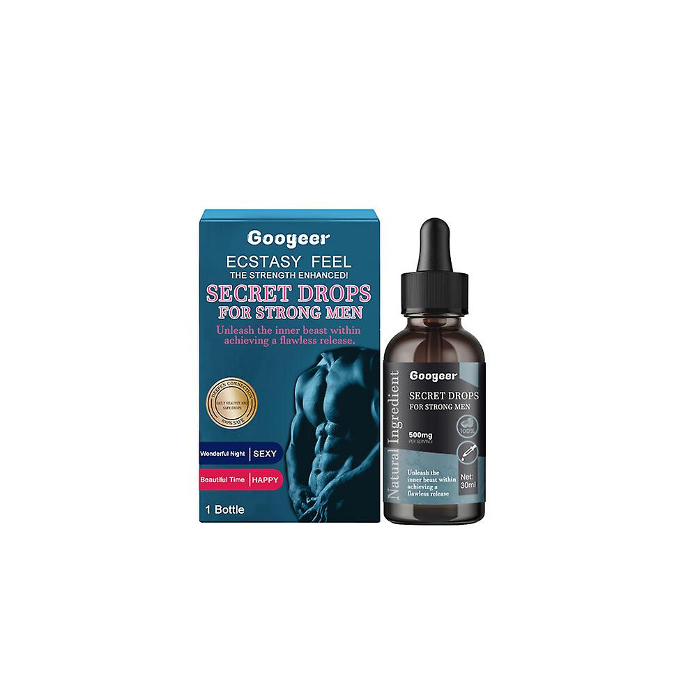 Men Energy Drops, 30ml Male Enlargement Drops Enhancement Extender Drops, Private Parts Massagedrops Larger Thicker Longer For Male Better Performance