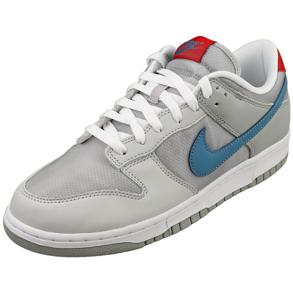 Nike (7) Dunk Low Qs Mens Fashion Trainers In Silver