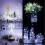(Cold White, 1PCS) Usb String Lights (10M 100*Led) String Lights Remote Control Waterproof Light Strips 8 Modes For Garden Balcony Party Wedding 4