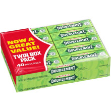 Wrigley's Doublemint Chewing Gum - 40 Packages
