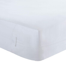 Bed Bug Blocker Alles-in-?n Stille waterbestendige matrasbeschermer met ritssluiting om te helpen beschermen tegen irritaties Queen White (FRE146XXWH