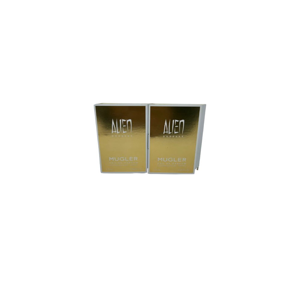 2 x Thierry Mugler ALIEN GODDESS Eau de Parfum EDP Sample Spray 1.2ml