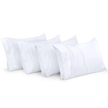 Utopia Bedding King Standard Pillow Cases - 4 Pack - Envelope Closure - Soft Brushed Microfiber Fabric - Shrinkage and Fade Resistant Pillow Covers 20