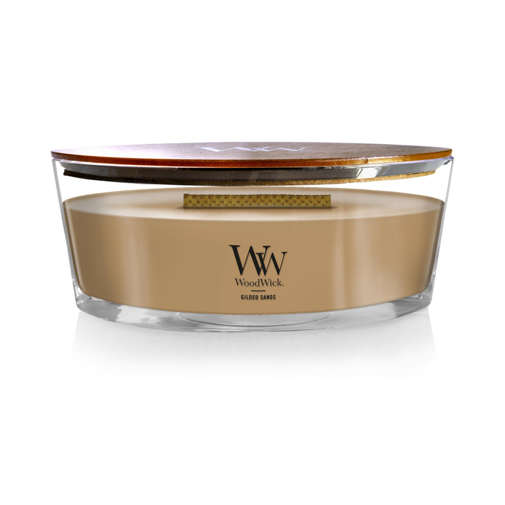 WoodWick Gilded Sands Ellipse Candle