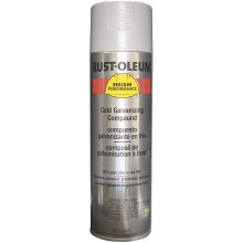 Rust-Oleum Corporation V2100 Cold Galvanizing FLAT 15 OZ. SPRAY, Gray