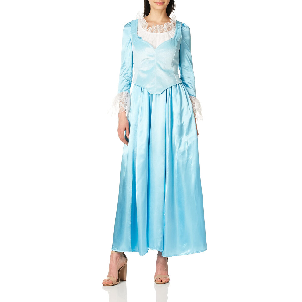 Forum Novelties womens Colonial Lady Corset-style Dress Adult Sized Costume  Blue  Medium US