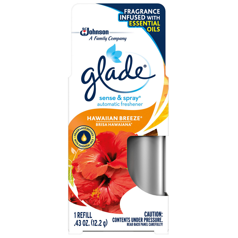 Glade Sense & Spray Refill  Hawaiian Breeze  0.43 Oz