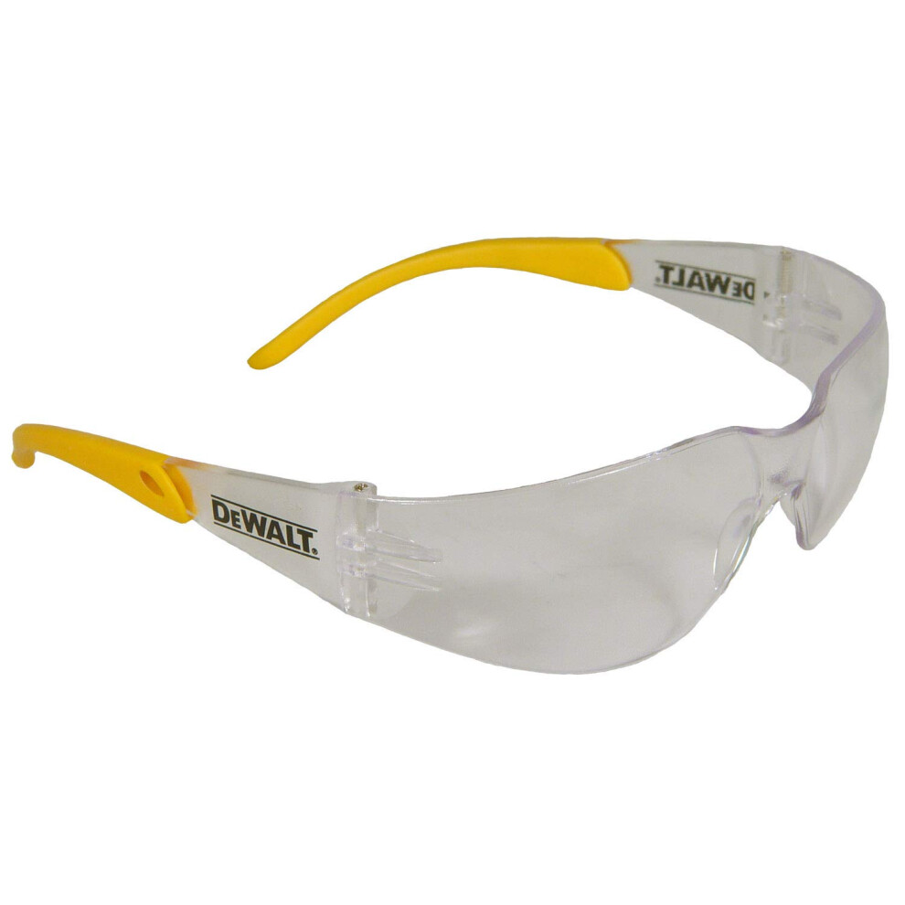 DEWALT DPG54-9C Protector Indoor/Outdoor High Performance Lightweight Protective Safety Glasses with Wraparound Frame