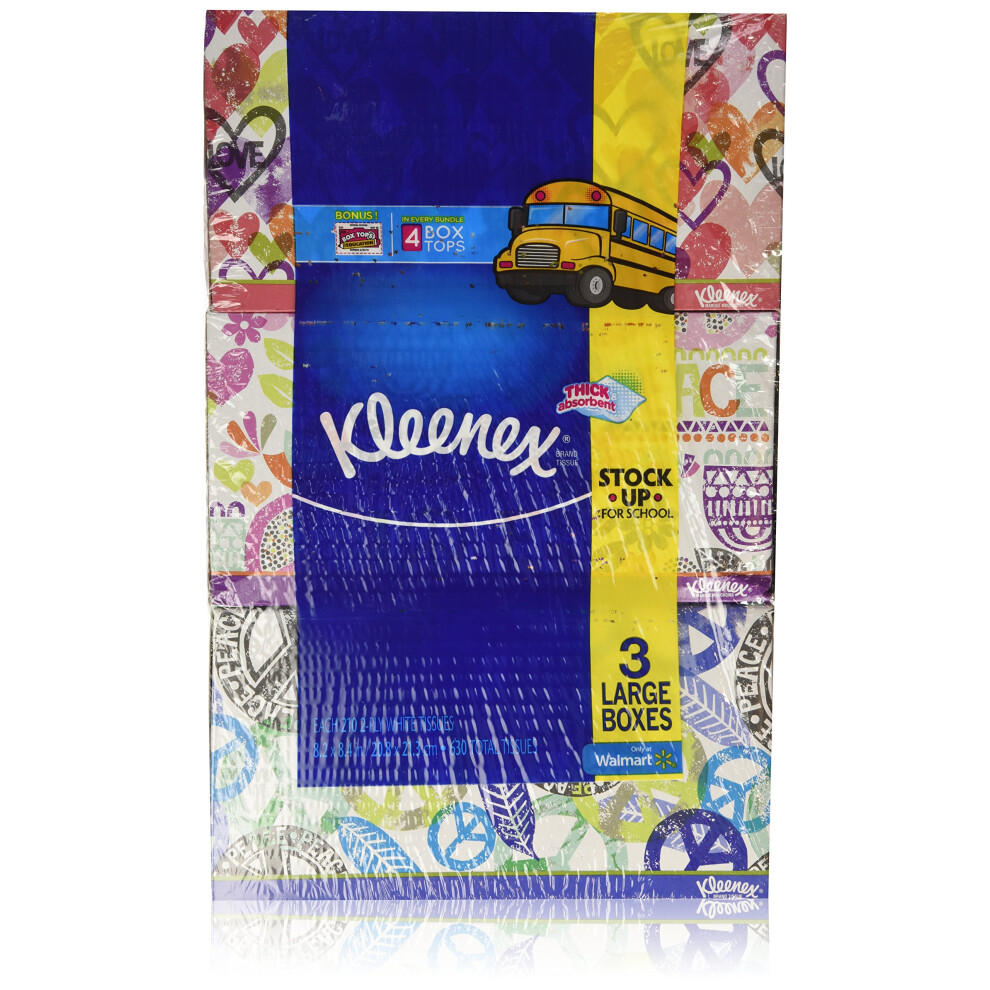 Kleenex Tissues 2-Ply 210ct Pack of 3