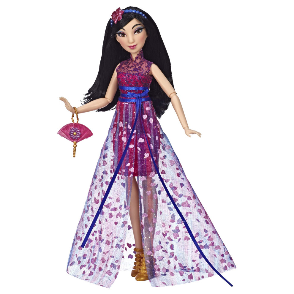 Disney Princess Style Series  Mulan Doll in Contemporary Style with Purse & Shoes