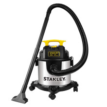 Aspirateur à eau et à sec STANLEY 4 Gallons, 4 HP en acier inoxydable, 3 en 1 avec aspiration puissante