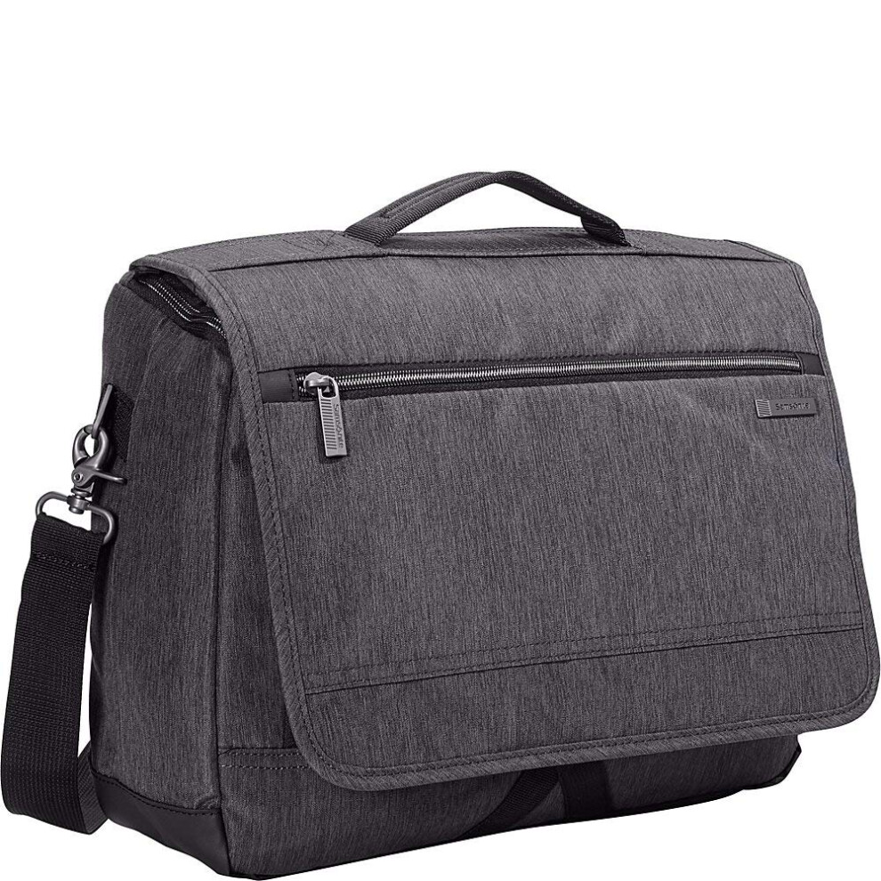 Samsonite Modern Utility Laptop Messenger Bag  Charcoal Heather