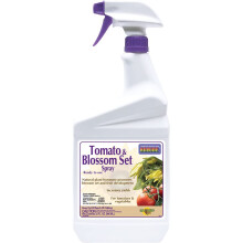 Bonide Tomaten- & Blüten Spray Set, 32 oz gebrauchsfertig, erhöht Ertrag von Obst & Gemüse im Garten